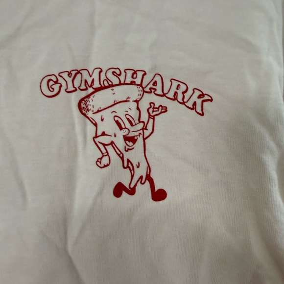 Gymshark Light Pink Logo Crop Top - Picture 2 of 4